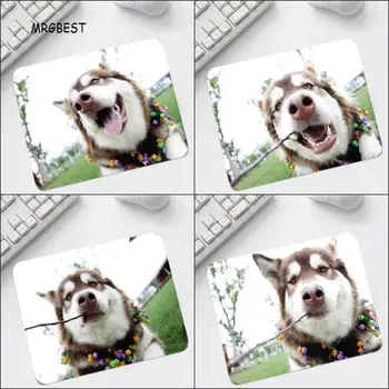 

MRGBEST Animal Dog Funny Expression Printed Mouse-pads Non-slip Desk Mice Mats for Office Table Pad S Size 22x18/25x20/25x29cm