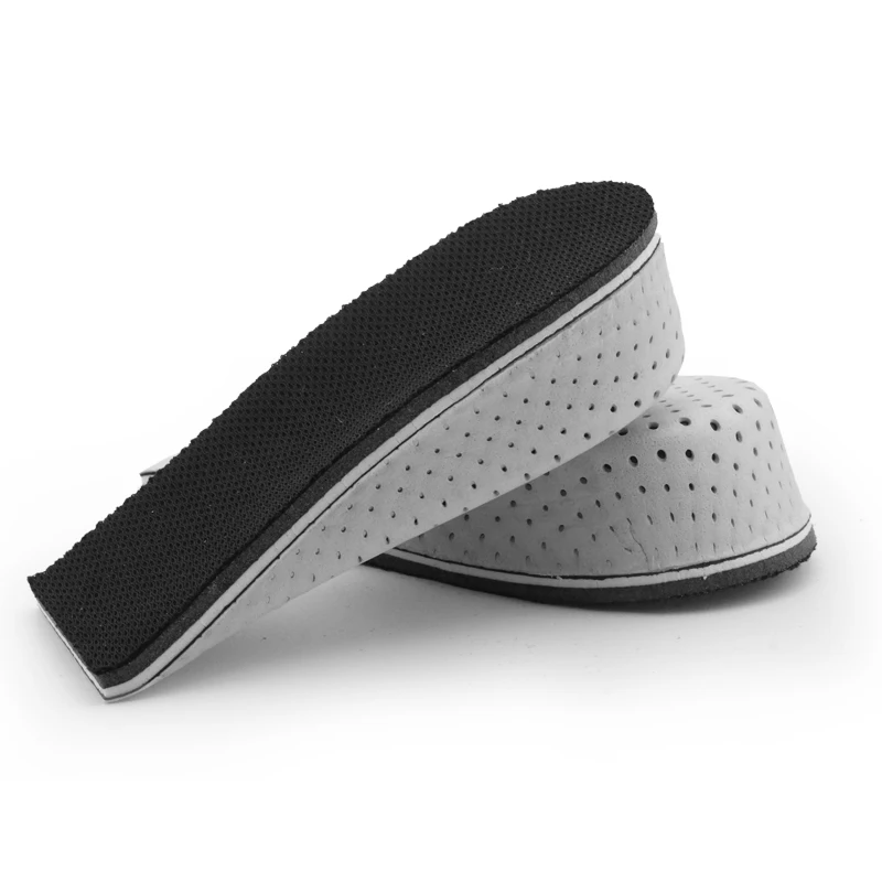 Baasploa Height Increase Insole Hard Breathable Memory Foam Heel Lifting Inserts Lifts Shoe Pads Elevator Insoles For Unisex