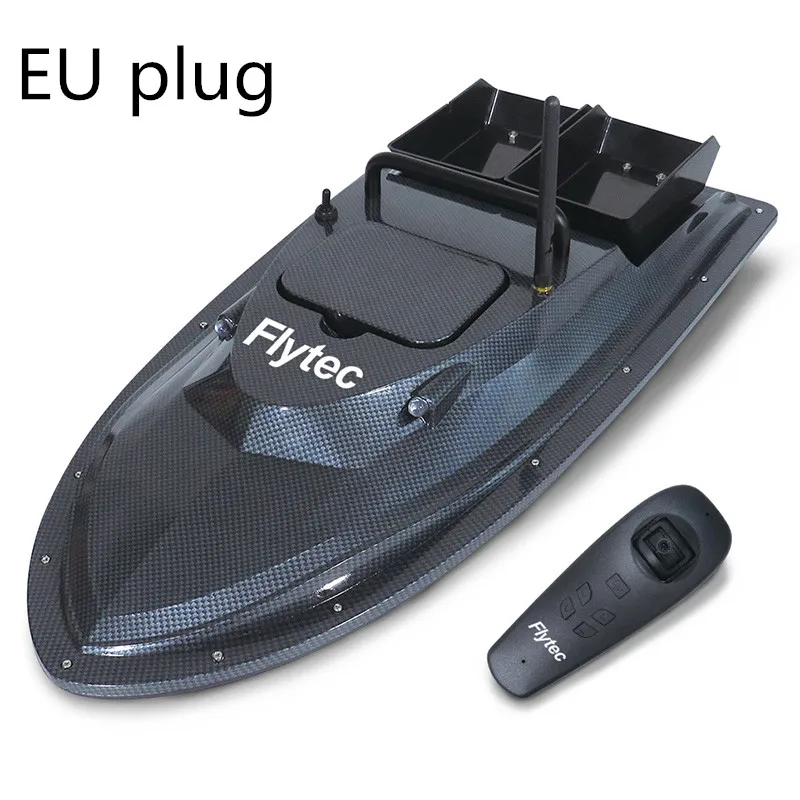 Flytec V007 открытый Радиоуправляемый Рыбацкая приманка рыболовные инструменты 2,4 ГГц беспроводной пульт дистанционного управления - Цвет: Black EU plug