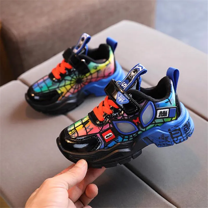 children's shoes for adults Children's Cartoon Kids Shoes for Girl Fashion Toddler Sneakers New Age Season 2021 Tide Boy Women's Leather Shoes children's shoes for high arches Children's Shoes