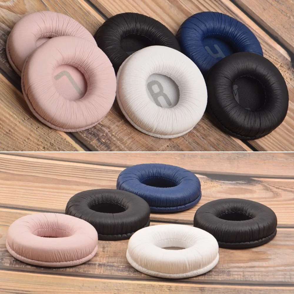 1 пара сменных наволочки для подушек наушников JBL Tune600 T450BT T500BT JR300BT 70 мм амбушюры |