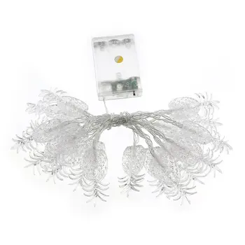 

2.2M Pineapple LED Lighting Strings Fairy String Wire Light Battery Powered 20 Heads Light Garland for Wedding Party Decoration