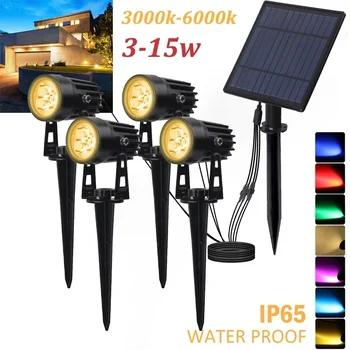 

1/2/4 Head LED Solar Garden Light IP65 Waterproof Solar Lamp Outdoors Landscape Lamp for Outdoor Garden Lawn