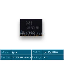 2 шт./лот U4120 LM35662 5662A0 для iphone X светодиодный стробоскоп драйверы IC чип