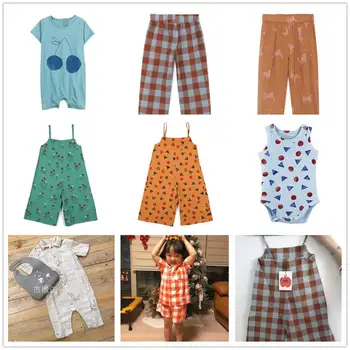 

In stock 2019 Summer StRafina Boys Girls Rompers Infant Toddlers Jumpsuit Kids One-piece Suit Overall Children Clothes