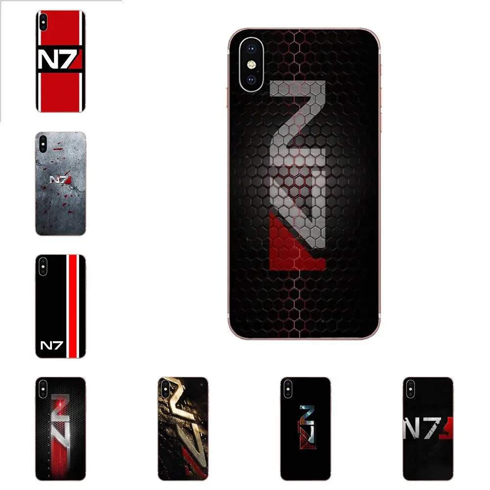 

Greatest Mass Effect N7 Armour For Xiaomi Redmi Mi 4 7A 9T K20 CC9 CC9e Note 7 9 Y3 SE Pro Prime Go Play TPU Mobile Case