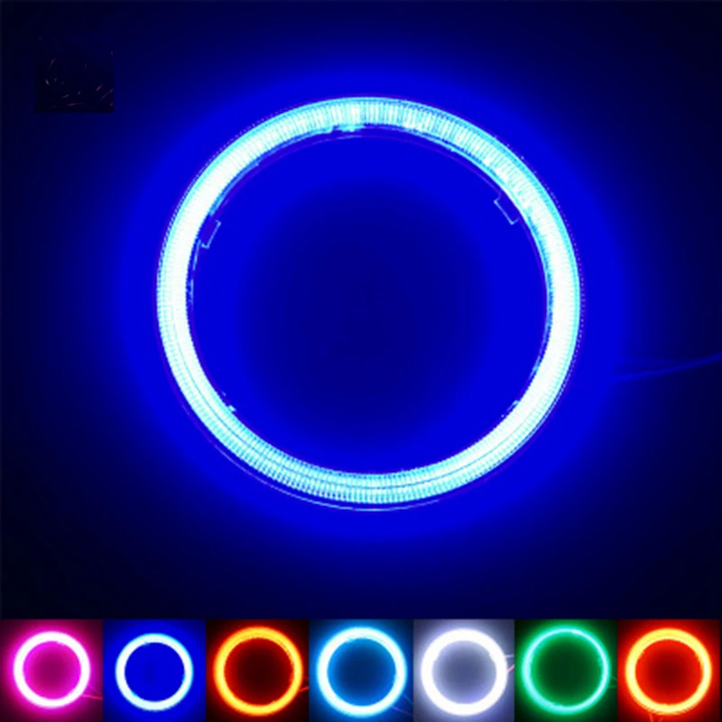 

2 Pieces COB12V 5W Car LED Headlight Angel Eye Various Colors Available for Lexus IS250 KIA Optima K5 Ford Fusion Land Rover LR4