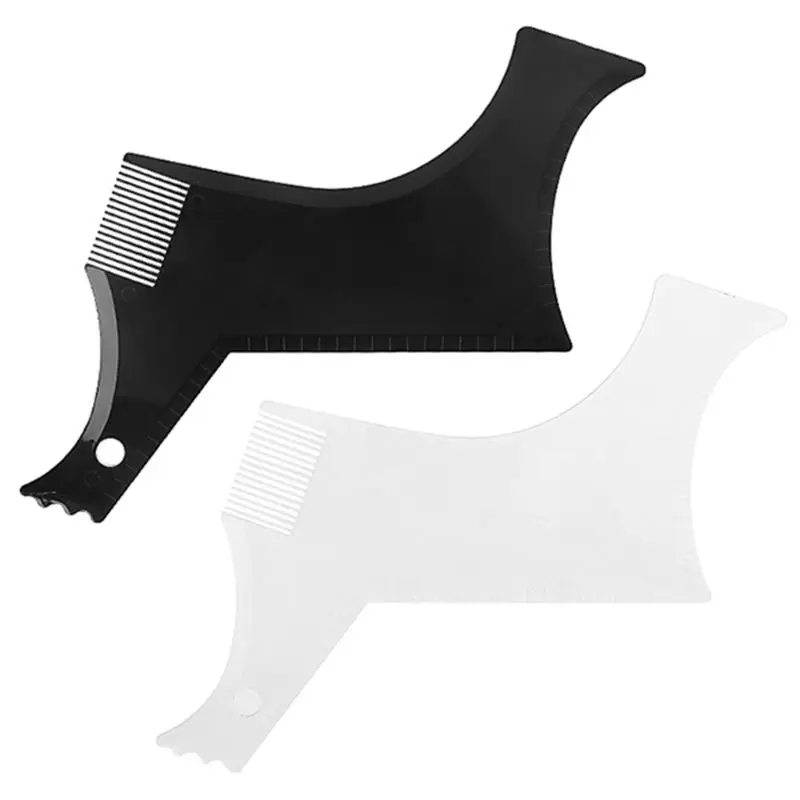

Men's Beard Combs Shaping Styling Template Comb Salon Home Use for Hair Trim Beards