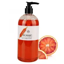 Гель для душа красный оранжевый гель для душа глубокий очищающий, отбеливающий увлажняющий крем для душа лосьон 500 мл Для ванны и тела