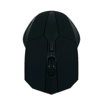 

2.4Ghz Wireless Optical Mouse With Usb Receiver For Pc Gaming Mouse Without Battery Matte Black Plastic