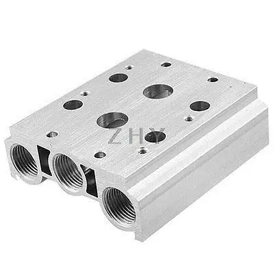 3/" тюбик pt отверстие алюминий 2 ряда коллектор соленоидный воздушный пилот клапан база