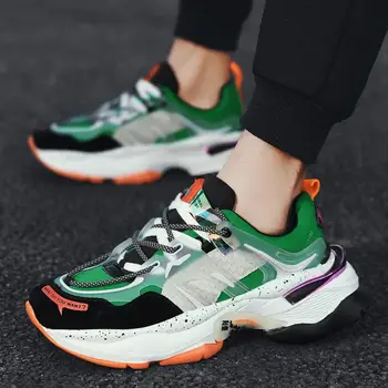 

Winter Shoes Men Platform Sneakers Male Breathable Mesh Casual Black Shoes Comfortable Walking Footwear Tenis Masculino 2019