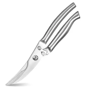 

Stainless Steel Kitchen Gadget Chicken Bone Scissor with Safe Lock Fish Shear 449C