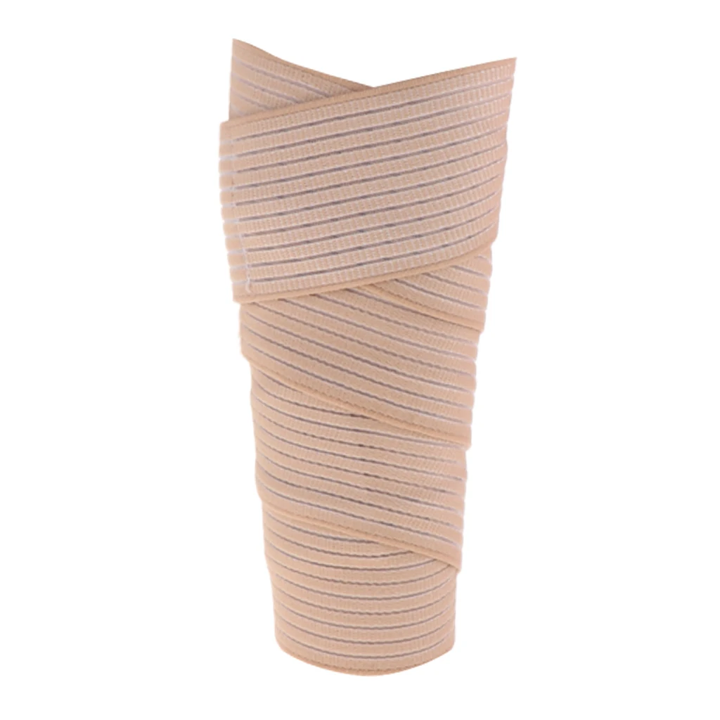 Elastic Compression Bandage Wraps – Sport Brace Wrap Support for Legs, Thighs, Ankle & Elbow