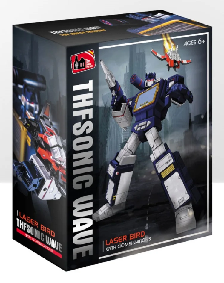 Трансформация G1 THF THF01J THF01-J Soundwave лента walkman MasterPiece MP13 негабаритных 23 см аниме фигурка робота детские игрушки