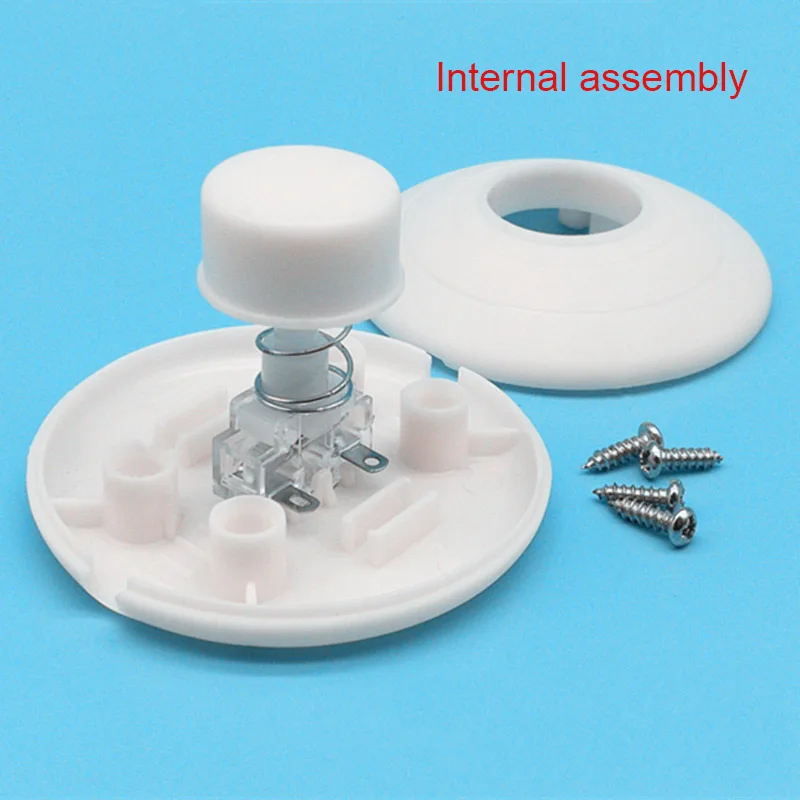 

Foot Switch Landing On/Off Halfway Round Reset Button Pedal Switch for LED Lamp JS23