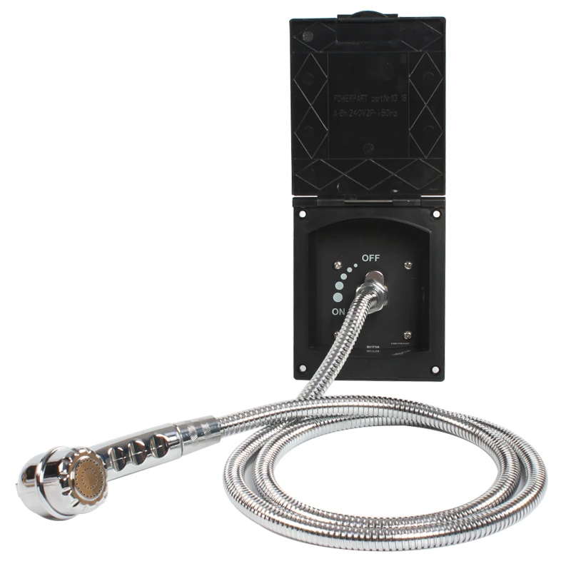 TYTXRVBlackExteriorShowerBoxKitForCaravanRVBoatMotorhome.jpg