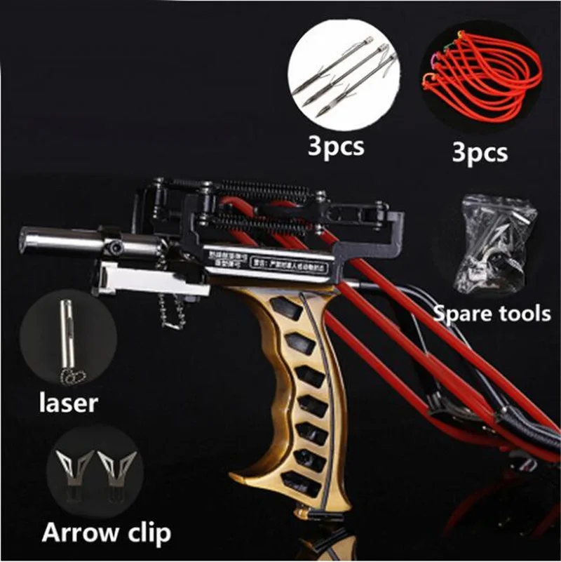 

Professional Catapult Full Set Fishing Slingshot Arrow Laser Slingshot Powerful Fishing Slingshot Super Slingshot Hunting Toy