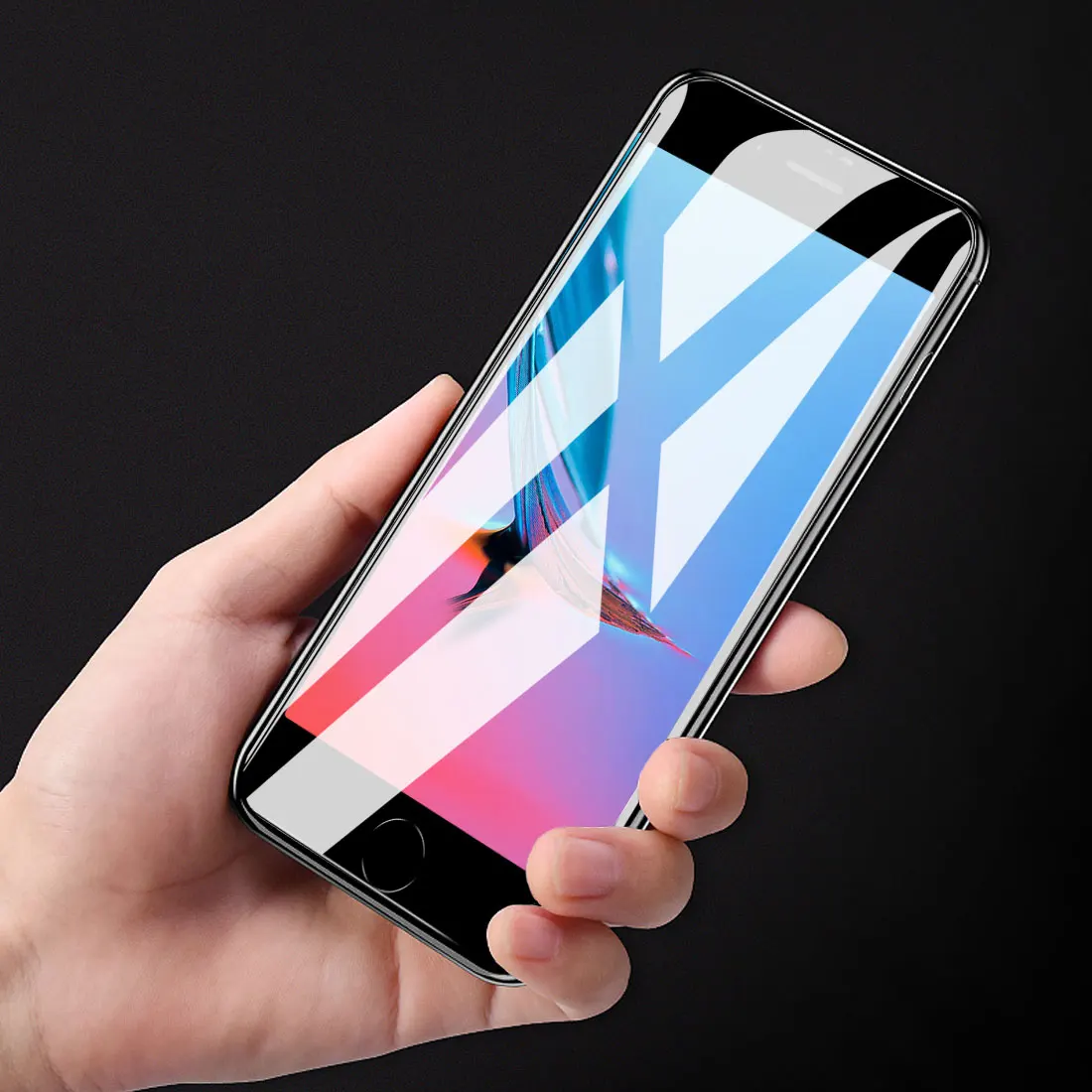 

9D Tempered glass for iPhone 7 full screen tempered film for iPhone 7 Plus mobile phone accessories