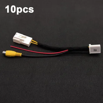 

10pcs 12Pin Original Video Input Switch Reverse Camera RCA Adapter Cable For Skoda Octavia 3 A7 Mk3 (5E) 2012-2016 2017 2018