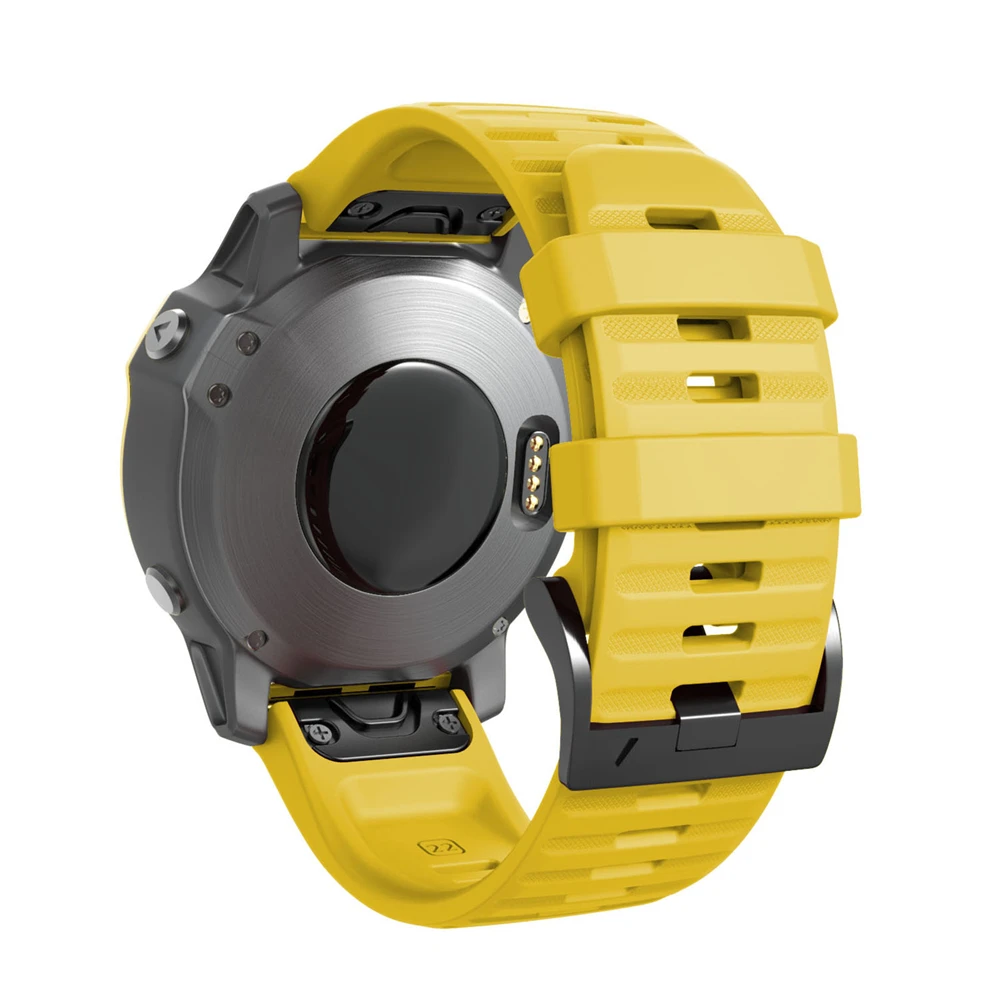 26 мм мягкий силиконовый ремешок для наручных часов Garmin Fenix6x/6x Pro/5x/5x Plus для Garmin Mk1/F3 аксессуары для умных часов