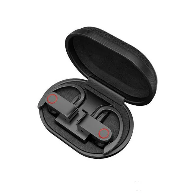 A9 TWS беспроводные наушники Bluetooth 5 0 ушные крючки спортивные 6 часов Музыкальная