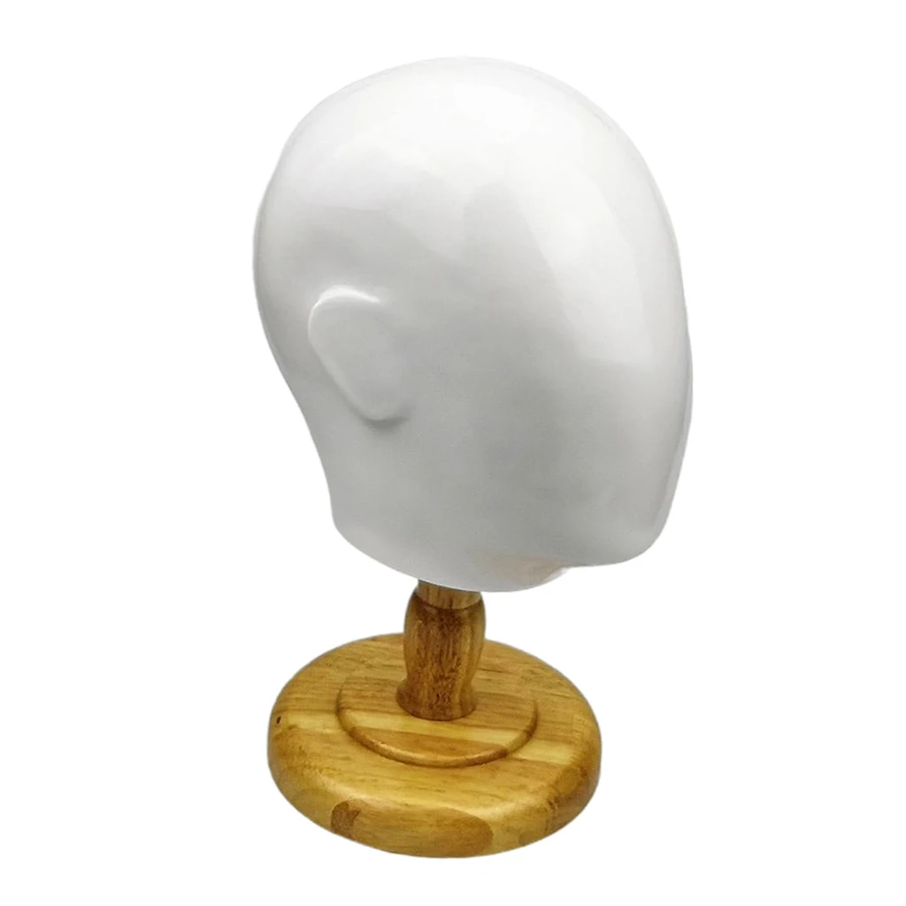 Male Mannequin Resin Manikin Head Model Wigs Glasses Hats Jewelry Display Stand