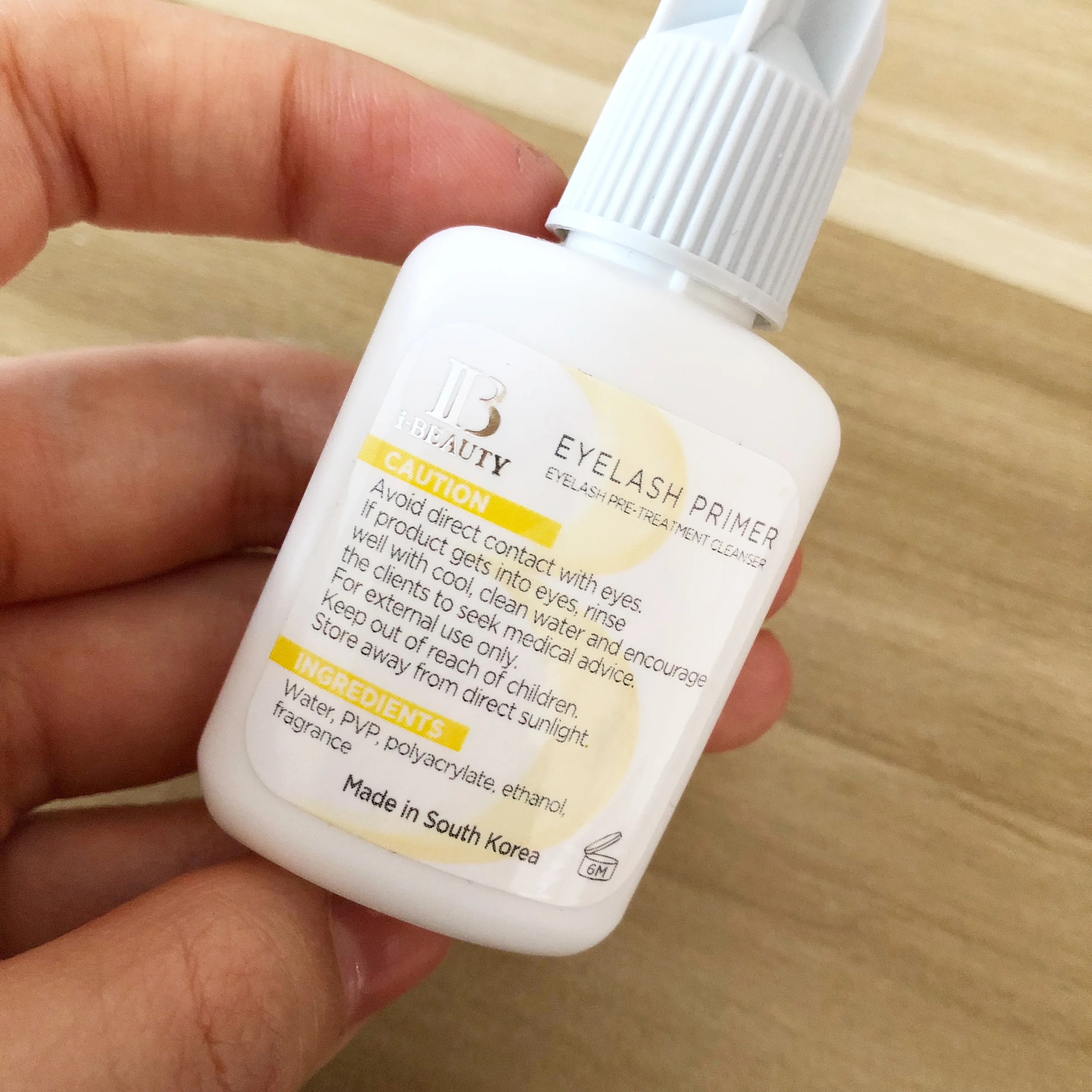 1 Bottle Professional IB Primer Eyelash Extensions Glue 15ml Korea Original False Lash Glue Suppliers Wholesale Makeup Tools 6