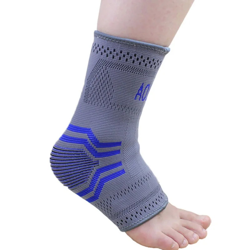 

1 Pair Elastic Compression Ankle Brace Support Arthritis Bandage Sprain Foot Wrap Outdoor Climbing Basketball Running Protection