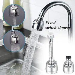 8 Styles 360-degree Faucet Extender Splash-proof Water-saving ABS Short Foam Filter Bathroom Kitchen Accessories
