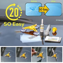 Ремонтный комплект, треснутый экран телефона, планшета, экран автомобиля, ветровое стекло, инструменты для ремонта, высококачественный материал