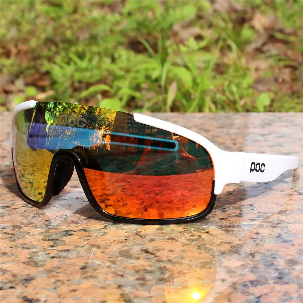 Cena Czy pragną 4 obiektyw Airsoftsports ostrze jazda na rowerze okulary spolaryzowane mężczyźni Sport Road Mtb rower górski rowerowa jazda na rowerze okulary okulary