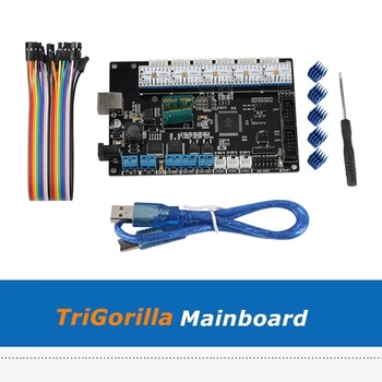 

1pc TriGorilla Board + 5pcs TMC2209 Driver Compatible With Mega2560 & RAMPS1.4 3D Printer Part Controller Motherboard for RepRap