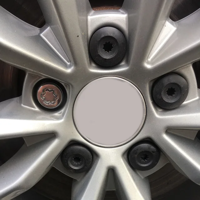 20 Copridado Ruota 19mm Per Auto | Tappi Bulloni Cerchioni | Con Strumento Rimozione