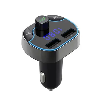 

Car Electronics Plug Bluetooth Transmitter LCD MP3 Player Radio Adapter Kit Dual USB Charger FM Transmitters Car Accessories