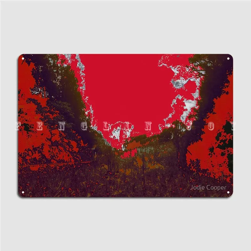 

Photo Effect Metal Sign Club Home Garage Club Customize Wall Plaque Tin Sign Poster