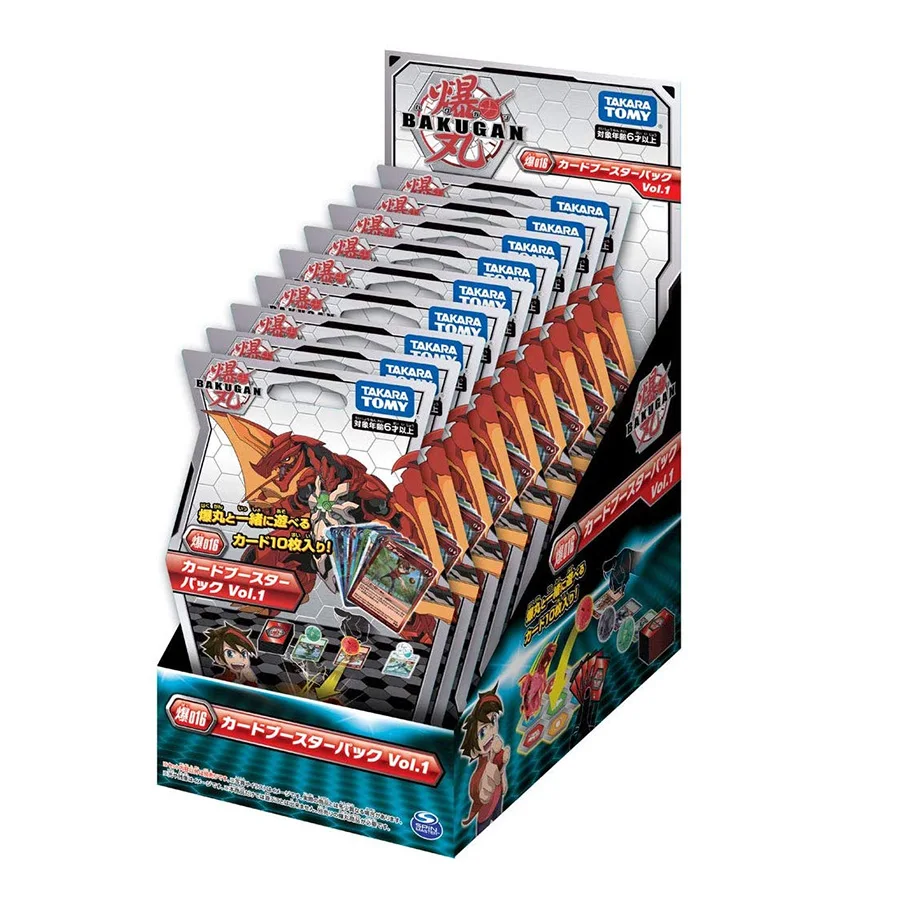 TAKARA Bakugan TCG настольные игры карточные игрушки коллекции 10 карт 016 Vol1 028 Vol2 Battle Brawlers BakuCores Planet Toy