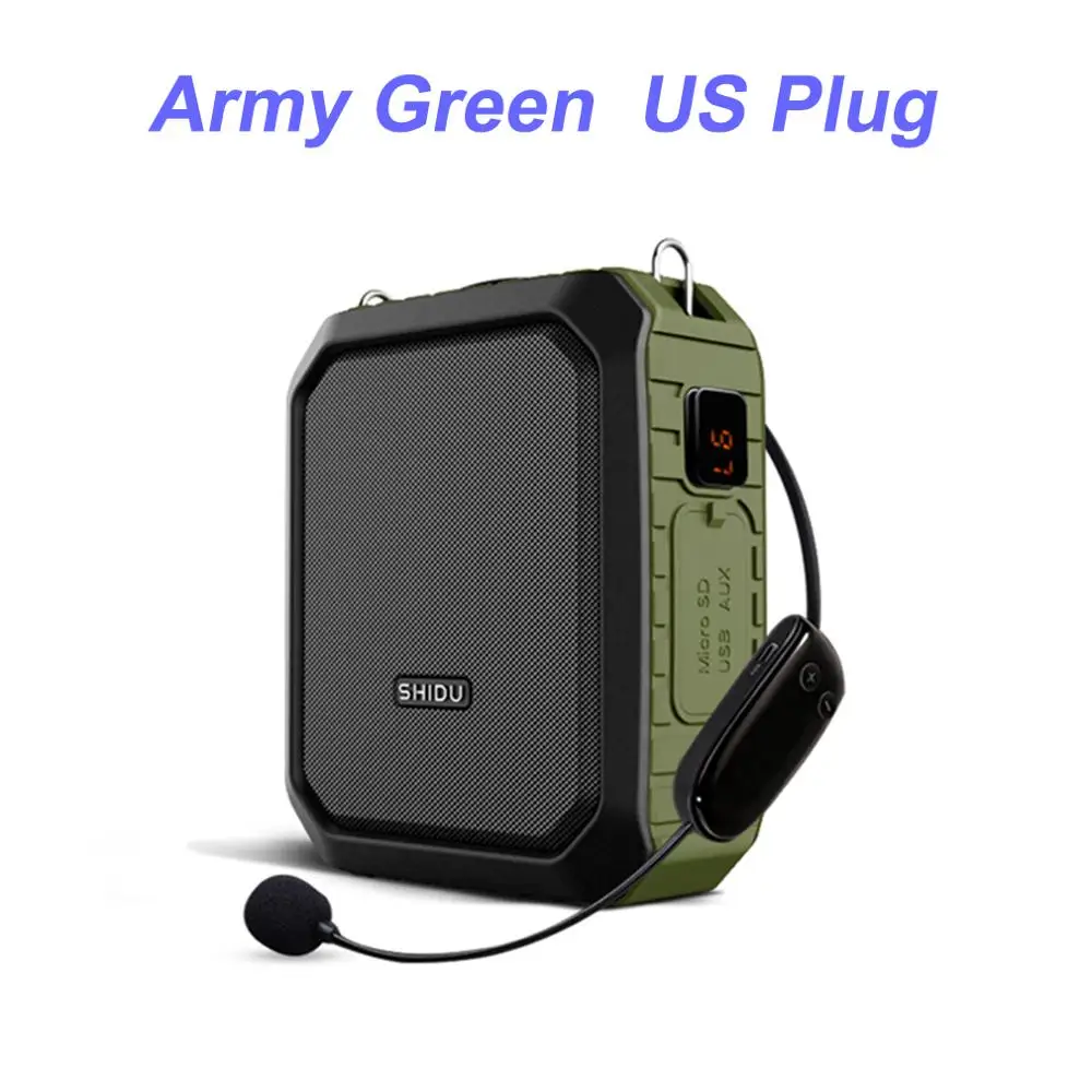 Army Green US Plug