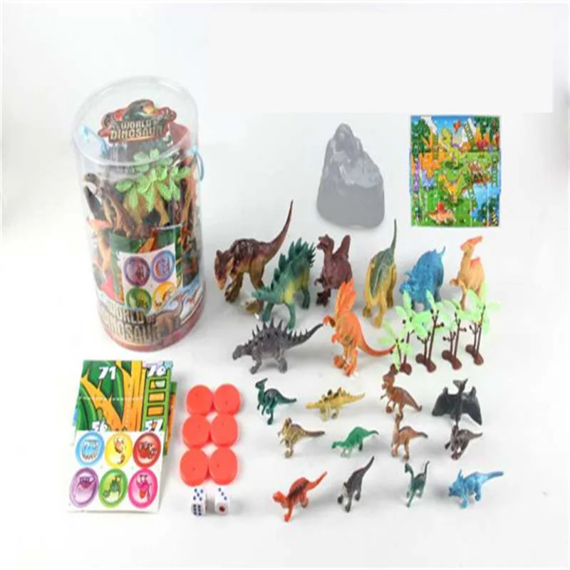 

Dinosaur Set Dinosaur World Dinosaur Model Vintage Dinosaur Little Dinosaur Animal Children Gift Hot Selling