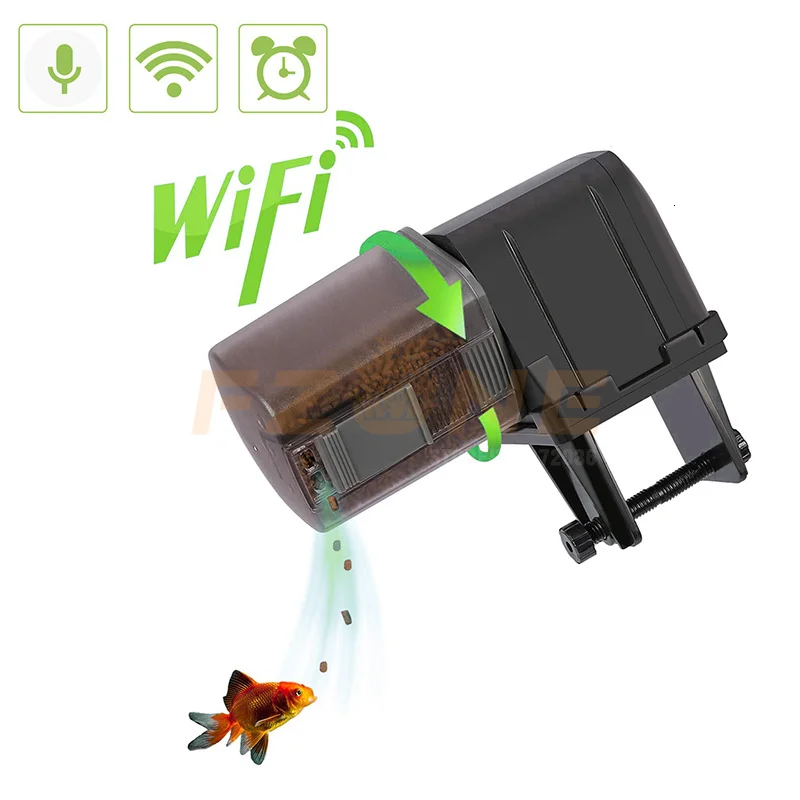 Control Automatic Fish Feeder With App Aquarium Automatic Fish Feeder