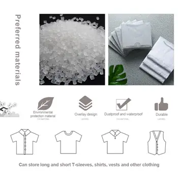 

Transparent Color Manager Document Clothing Storage Box A4 Document Bag Multifunctional Dust-Proof A4 Document Folder Creative