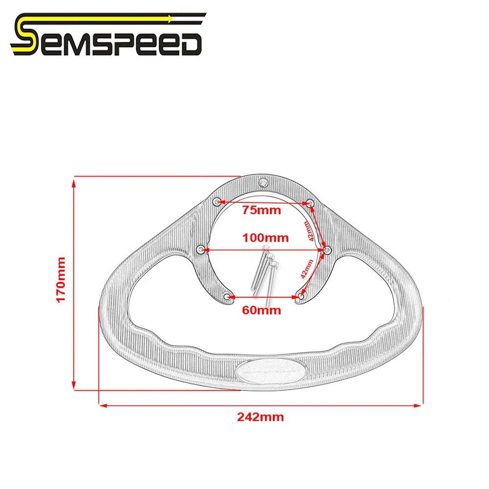 Пассажирские рукоятки подлокотник для бака HONDA CBR1000RR CB CBR 650F CBR500R/CB500F/X CBR500R 650R