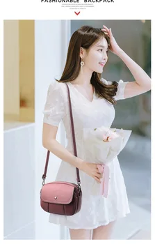 

2020 new Korean casual shoulder messenger bag women's cute fashion messenger bag ladies