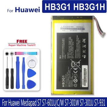 

HB3G1 HB3G1H Tablet Battery For Huawei Mediapad S7 S7-601U/C/W S7-301W S7-301U S7-931 Media pad S7 S7 601U/C/W/301U/301W//931