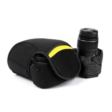 Неопрен DSLR Камера сумка мягкий вкладыш посылка для Nikon D7000 D7100 D7200 D600 D750 D7500 D90 D80 D70 18-105/140/200 мм объектив