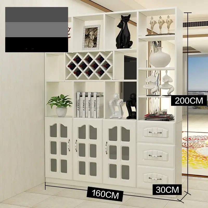 Version K Cristaleira Dolabi Meble кухонная витрина для хранения Meube Mobile Cocina Mesa полка Mueble бар коммерческая мебель винный шкаф - Цвет: Version K