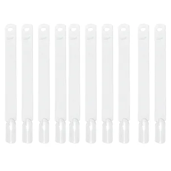 

250PCS Practical Nail Polish Color Card Plates Nail Art Practice Templates False Nail Art Tips Sticks Display Swatches