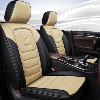 

Pu Leather Car Seat Cover Covers for Automobile Seat Cushion Universal for Honda For Peugeot