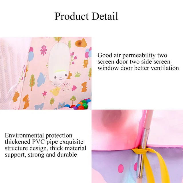 Kids Play House Cottage Tent