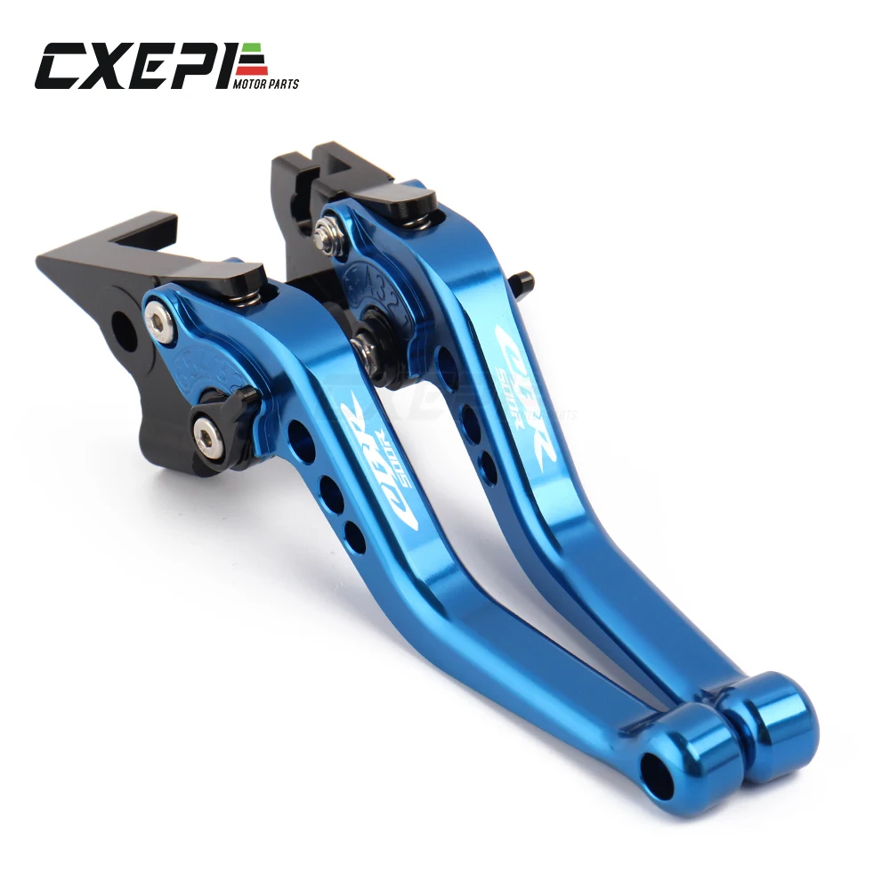 Alavancas de Freio para Motocicleta Alavancas de Embreagem e Freio Curto de Alumínio para Honda 2020 Cbr500r Cbr 500r Cb500f x 8 Alavancas, cordas e cabos